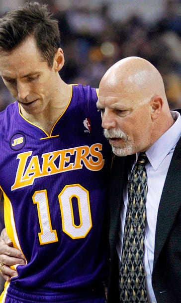 Lakers' Steve Nash out for season with back injury